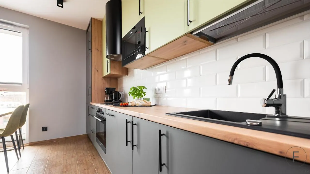 Flatbook - City Center Apartments Aura 40 그단스크 0*,  폴란드